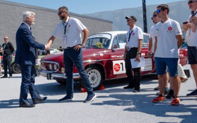 Prezident přivítal Robot Expedici na EXPO v Ósace. Setkali se znovu po měsíci, co ji odstartoval na Hradě